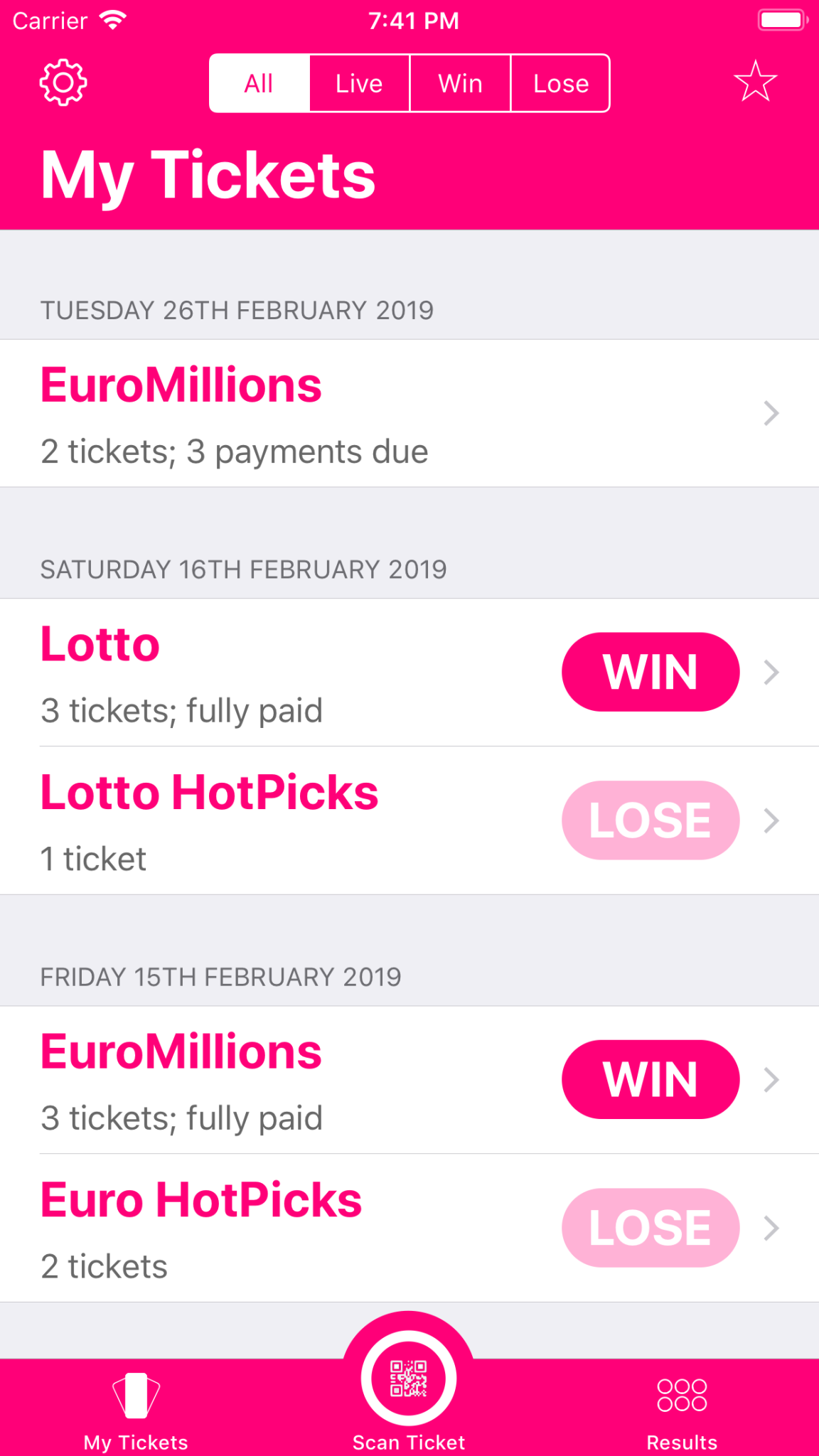 Lotto Lens The UK National Lottery Ticket Scanner John Mackay